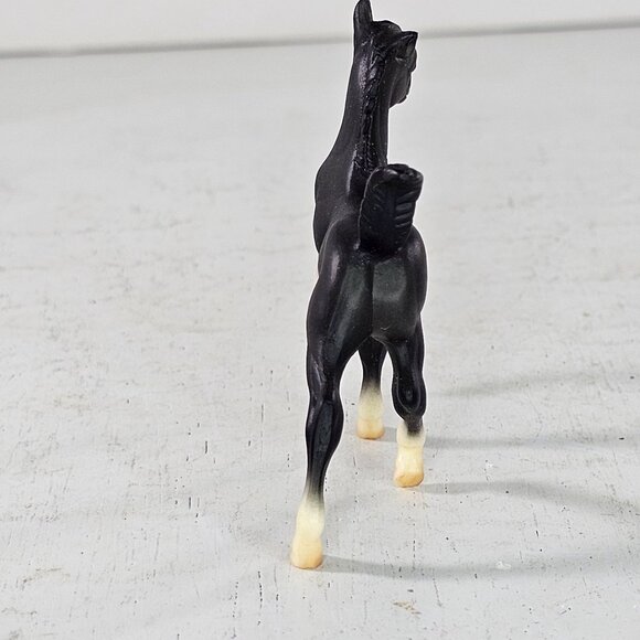 Breyer Stablemate Trotting Foal Baby Horse Black #5655 #5994 - Picture 5 of 8